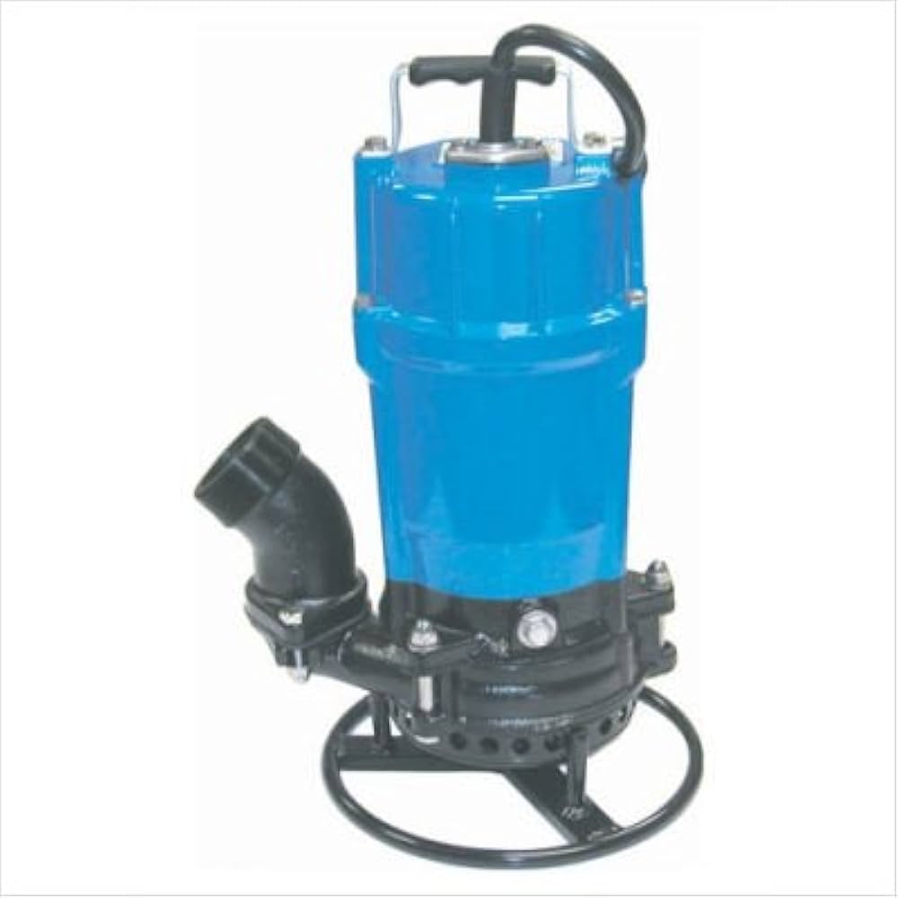 Tsurumi HSD2.55S-61 Semi-Vortex Submersible Trash Pump with